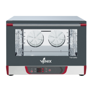 Four électrique à convection numérique 4 niveaux 750X755X553 mm 6,7 KW – 400V Venix C0338