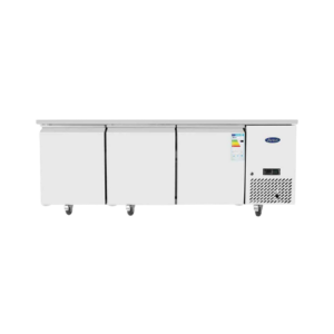 Tour pâtissier réfrigéré inox 3 portes 2010X800X825 mm 400 W Atosa F0761