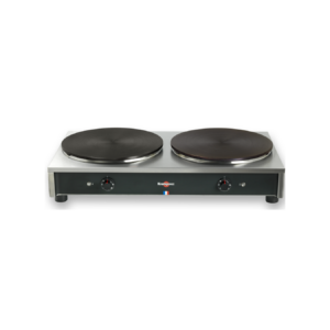 Crêpière Fest Noz double gaz 2 x Ø 40 cm 860X470X(h)180 mm 2X5 kW Krampouz R0008